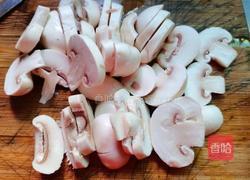 葱香口蘑的做法图解3