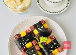 【减脂推荐】好看更好吃的低卡夏威夷饭团的做法图解9