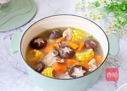 香菇玉米排骨汤的做法图解13