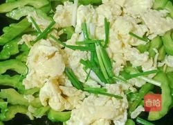 苦瓜炒鸡蛋的做法图解15