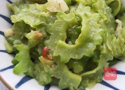 清炒苦瓜的做法图解5