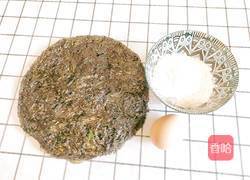 无盐版紫菜鸡蛋饼的做法图解2