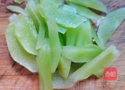 木耳炒莴笋的做法图解5