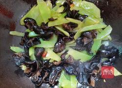 木耳炒莴笋的做法图解16