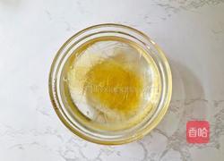 蝶豆花奶冻西米露的做法图解2