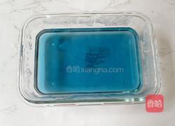 蝶豆花奶冻西米露的做法图解14