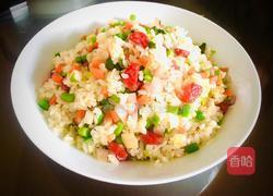 香肠炒米饭的做法图解8