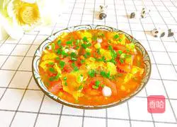 Mama’s tomato and egg soup recipe illustration 18