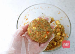 时蔬鸡肉饼的做法图解7