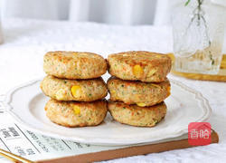 时蔬鸡肉饼的做法图解10