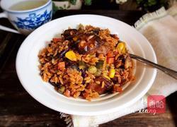 什锦腊肠焖饭的做法图解16