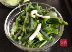 葱爆猪肝的做法图解4