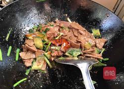 葱爆猪肝的做法图解12