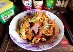 五花肉菜花的做法图解8