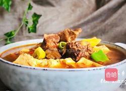 豆腐炖牛腩的做法图解17