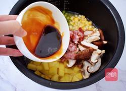 土豆腊肠焖饭的做法图解6