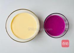 免打发0失败的紫薯酸奶伪芝士蛋糕的做法图解3