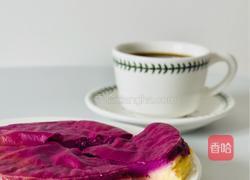 免打发0失败的紫薯酸奶伪芝士蛋糕的做法图解6