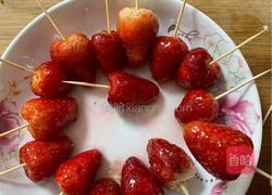 冰糖草莓的做法图解5
