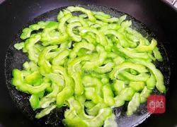 苦瓜摊鸡蛋的做法图解6