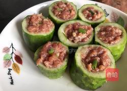 黄瓜酿肉的做法图解7