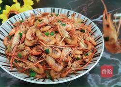 炒河虾的做法图解7