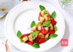 鸡胸肉炒辣椒的做法图解14