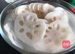 茄子莲藕的做法图解1