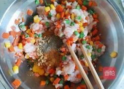 时蔬鸡肉饼(低卡减脂)的做法图解7