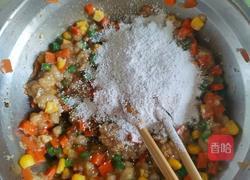 时蔬鸡肉饼(低卡减脂)的做法图解8
