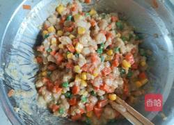 时蔬鸡肉饼(低卡减脂)的做法图解9