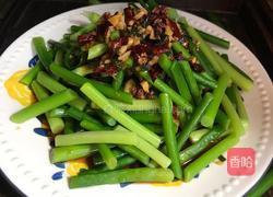 麻辣蒜苔的做法图解9