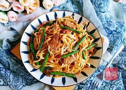 豆角蒸卤面的做法图解11