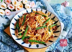 豆角蒸卤面的做法图解12