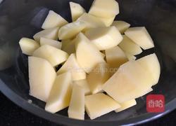 土豆炖鸡腿肉的做法图解3