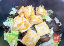 火腿白菜豆腐煲的做法图解10