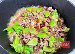青椒炒牛肉的做法图解9