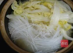 白菜粉丝煲的做法图解4