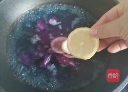 紫薯柠檬冻撞奶的做法图解5