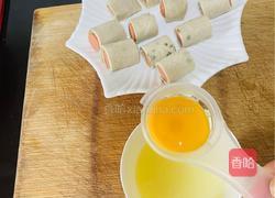 手抓饼卷烤肠的做法图解4