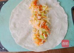 土豆胡萝卜丝卷饼的做法图解7