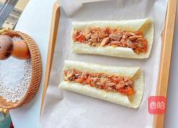 星爸爸同款金枪鱼番茄芝士卷的做法图解4