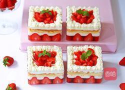 草莓布丁蛋糕盒子的做法图解26
