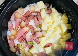 砂锅煲仔饭的做法图解3