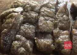 Illustration of how to make sauce-flavored sweet potato powder meat 9