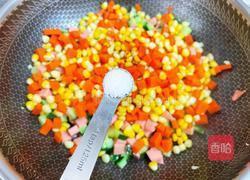 彩蔬火腿丁的做法图解14