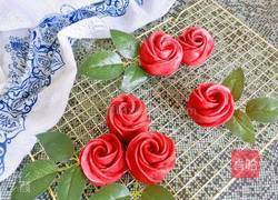 玫瑰花馒头的做法图解15