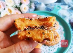 红薯芝麻饼的做法图解11