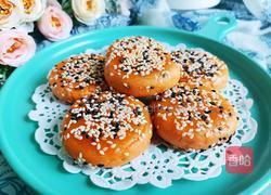 红薯芝麻饼的做法图解12