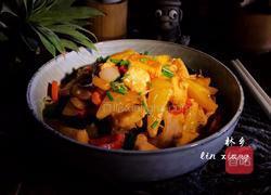 菠萝炒鸡肉的做法图解21